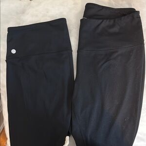 2 pairs of Black Zella Athletic Leggings